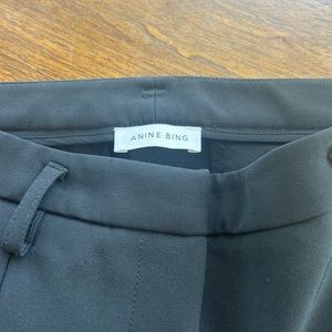Anine bing black slacks